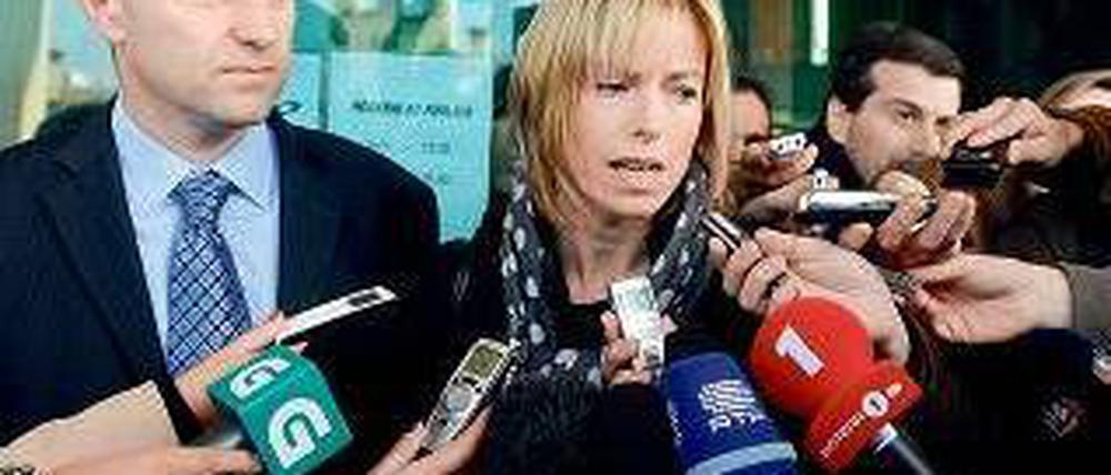 Geben nicht auf. Die Eltern der entführten Madeleine McCann. Foto: AFP