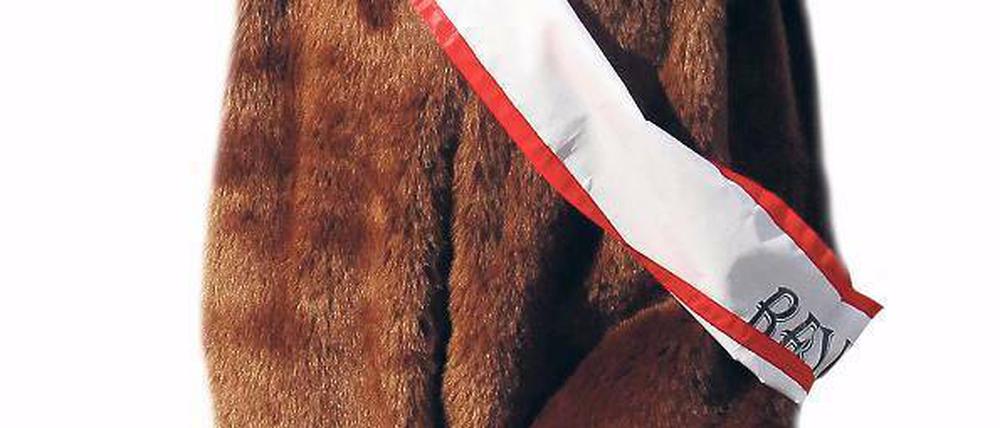 Klaus Wowereit zog mit dem Wowi-Bär in den Wahlkampf.