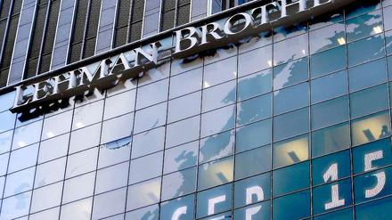 Der Tag der Pleite: Am 15. September 2008 musste Lehman Brothers Insolvenz anmelden.