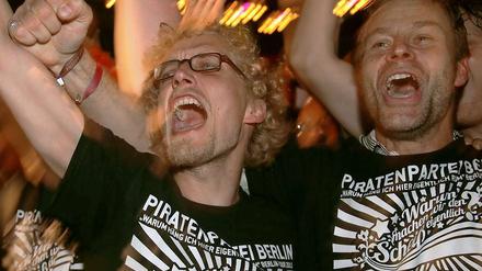 Bei der Piratenparty im Ritter Butzke ging es teilweise hoch her. Doch es gab immer wieder auch nachdenkliche Stimmen.