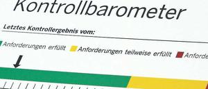 Eine Kernfrage: Bleibt es beim „Kontrollbarometer“ oder kommt der Smiley? Foto: dapd