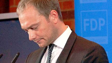 Christian Lindner setzt auf die Opposition.