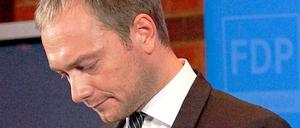 Christian Lindner setzt auf die Opposition.