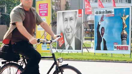 Mit Schwung in den Endspurt. Bis zum heutigen Sonntagnachmittag um 18 Uhr können die Berlinerinnen und Berliner durch ihre Stimmenabgabe über die politischen Mehrheitsverhältnisse in der Stadt entscheiden.s