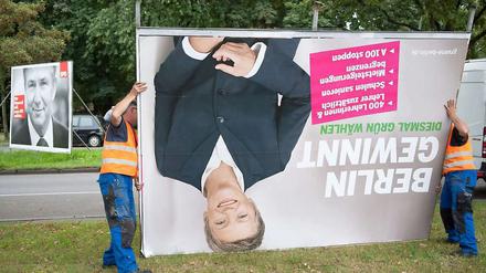 Renate Künast hat mit den Grünen zwar zugelegt, aber trotzdem gefühlt verloren.