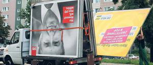 Wahlkampf war gestern. Mehr als 200 000 Plakate müssen von den Parteien entsorgt werden.
