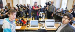 Christopher Lauer (r.) oder Andreas Baum: Wer wird Fraktionsvorsitzender?