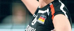 Heimat Halle. Angelina Grün, neunmalige Volleyballerin des Jahres. Foto: p-a/dpa