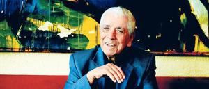 Der Mann, der den Döner erfand: Kadir Nurman. Er lebte bis zu seinem Tod im Jahr 2013 als Rentner in Charlottenburg. Hätte er seine Erfindung "Nurman Kebab" genannt, wäre er wohl Millionär geworden.