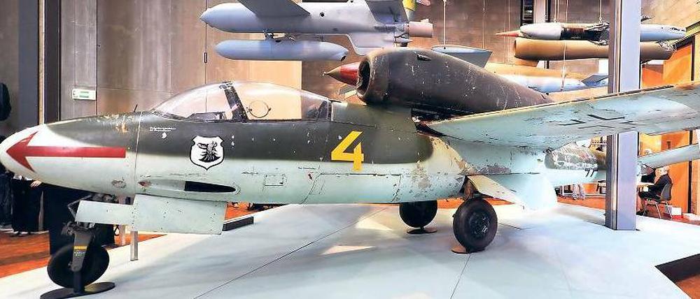 Erfolglose „Wunderwaffe“. Die Heinkel He 162 war schnell und billig. Foto: Stache/dpa