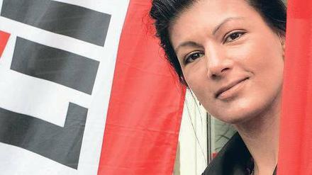 Linke mit Absichten. Wird Sahra Wagenknecht Ko-Chefin neben Gysi?Foto: dapd