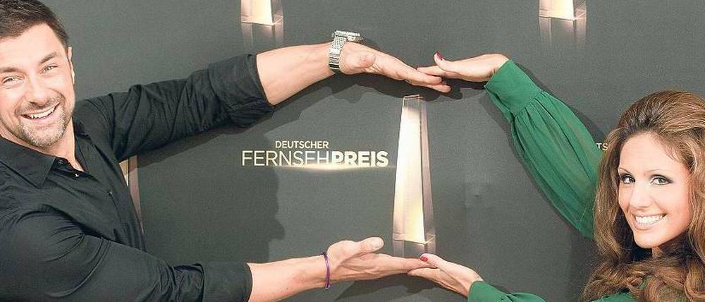 Nicht nominiert, aber glücklich. Marco Schreyl und Nazan Eckes werden die Gala zur Verleihung des Deutschen Fernsehpreises am 2. Oktober moderieren.