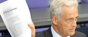 Für Verkehrsminister Ramsauer ist die Sachlage eindeutig.