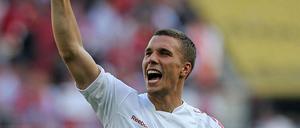 Lukas Podolski ist beim 1. FC Köln für die Offensivaktionen verantwortlich - und zeigte sich zuletzt in beeindruckender Form.