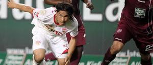 Sieg ohne Dramatik: Der VfB Stuttgart gewann gegen den Gastgeber Kaiserslautern.