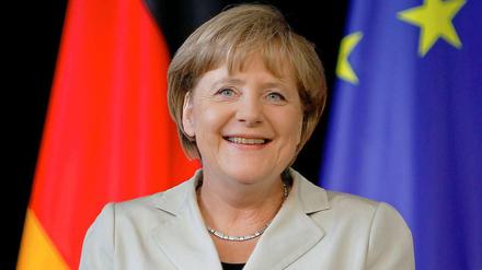 Sie konnte die Kanzlermehrheit hinter sich vereinen: 315 Abgeordnete von CDU/CSU und FDP stimmten für den Euro-Rettungsschirm.
