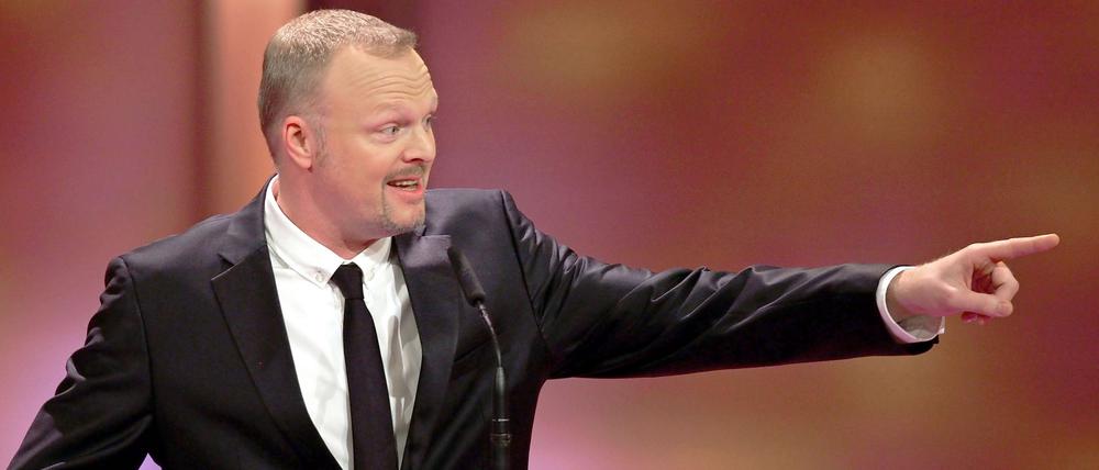 Hat schon drei Fernsehpreise abgeräumt: Allround-Entertainer Stefan Raab.