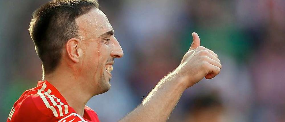 Seit dem Trainerwechsel zu Jupp Heynckes zeigt Franck Ribery wieder, was für ein Potential in ihm steckt.