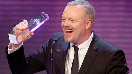 Ausgezeichnet. Stefan Raab wurde zum „Besten Entertainer“ gewählt.