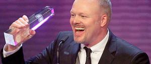 Ausgezeichnet. Stefan Raab wurde zum „Besten Entertainer“ gewählt.