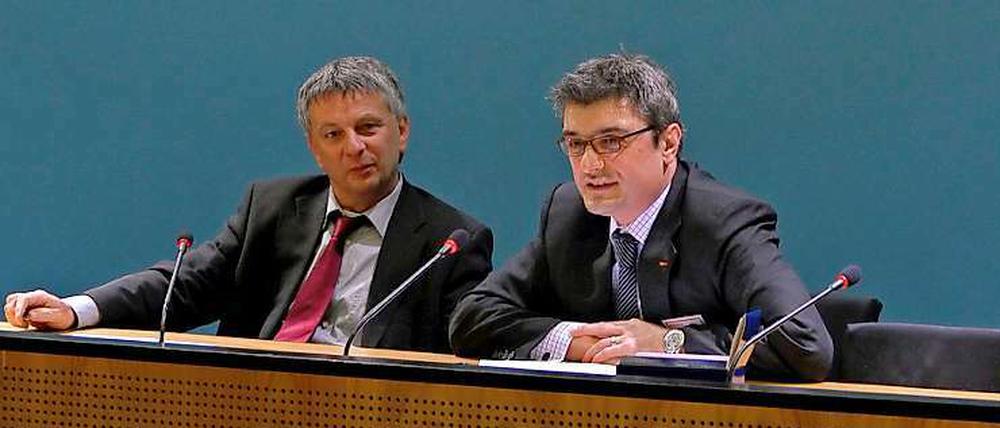 Am Ende ist er doch zurückgetreten: René Gurka legte am Freitag sein Amt als Chef von "Berlin Partner" nieder.