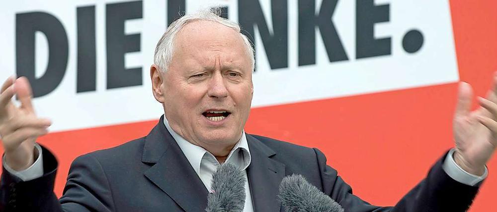 Hello again. Oskar Lafontaine soll nach dem Willen einiger Linker wieder ein Spitzenamt in der Partei übernehmen.