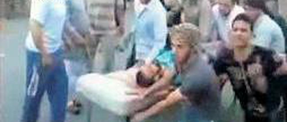 Einblick ins Grauen. Aktivisten haben diese Bilder ins Internet gestellt. Foto: Reuters