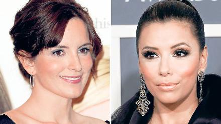 Liegen gleich auf: Comedy-Star Tina Fey (41) und Eva Longoria (36) streichen 13 Millionen Dollar (9,6 Millionen Euro) im Jahr ein.