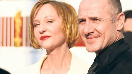 Partner im Leben wie im Film. Ulrich Mühe und seine Ehefrau Susanne Lothar. Foto: dapd