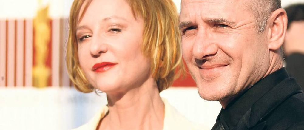 Partner im Leben wie im Film. Ulrich Mühe und seine Ehefrau Susanne Lothar. Foto: dapd