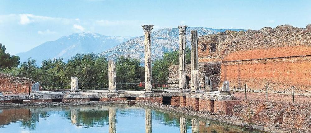 Bröckelt bedrohlich: Villa Adriana. Foto: dpa