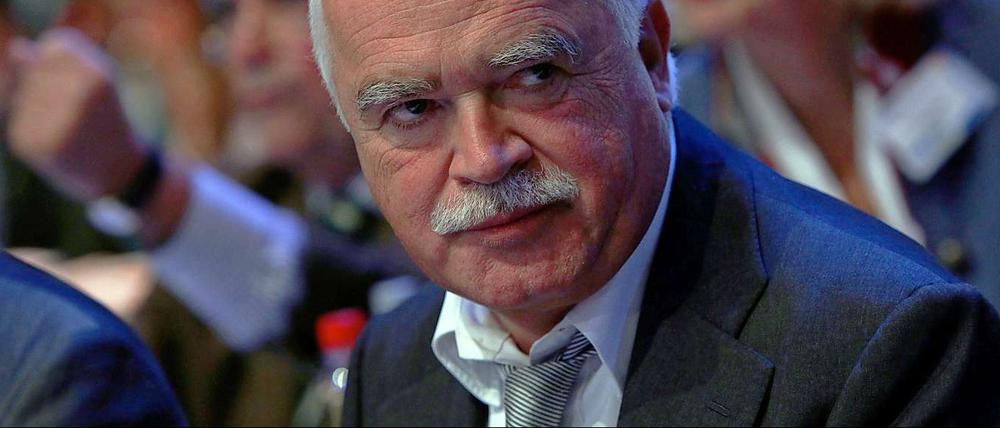 Gauweiler, der ewige Rebell, wollte sich zum stellvertretenden Parteivorsitzenden wählen lassen.