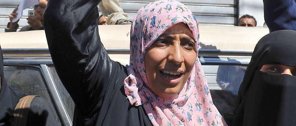Tawakkul Karman (32) ist die bekannteste Sprecherin der jemenitischen Demokratiebewegung: "Wir fordern alle Seiten auf, die Gewalt zu stoppen."