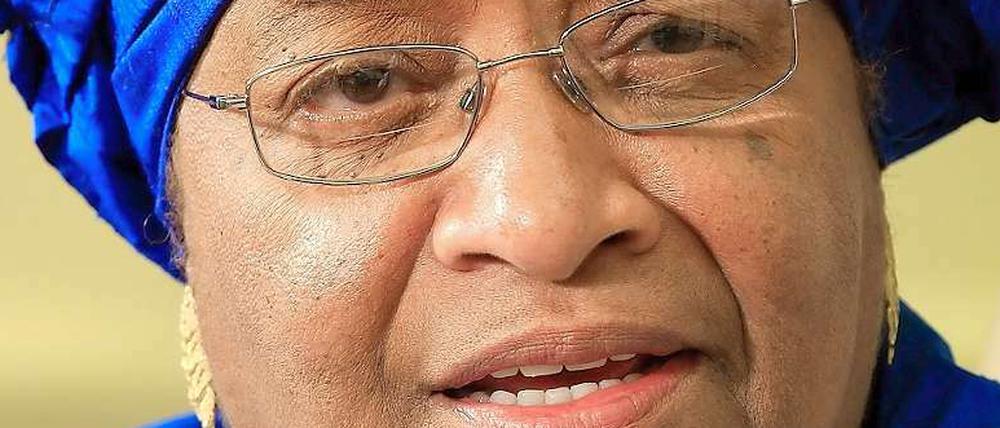 Ellen Johnson-Sirleaf ist Präsidentin von Liberia und wurde mit dem Friedensnobelpreis ausgezeichnet.