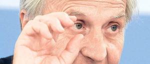 Kämpfer für den Euro. EZB-Präsident Jean-Claude Trichet sparte während seiner Amtszeit, die 2003 begann, nicht mit Kritik an der Disziplinlosigkeit der Euro-Länder. Foto: dpa