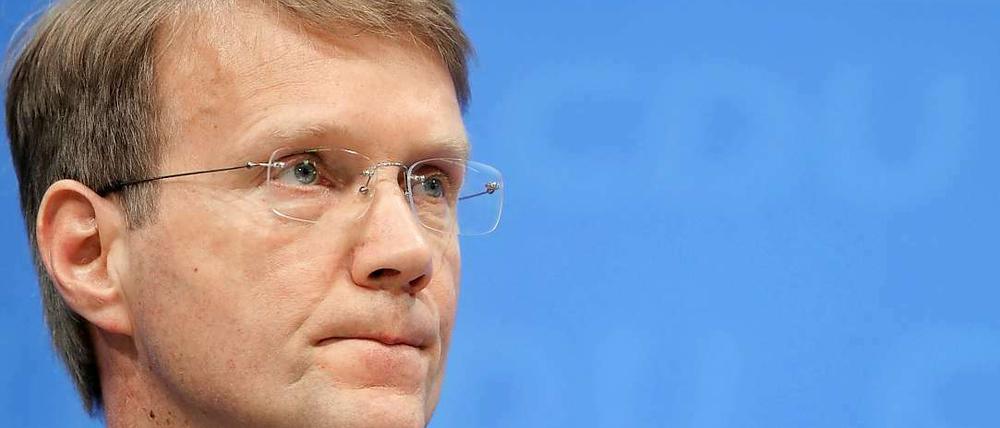 Als Kanzleramtsminister noch tragbar? Roland Pofalla.