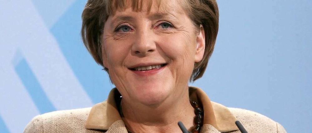 Berlin steht Kopf - und Angela Merkel kann sich freuen.