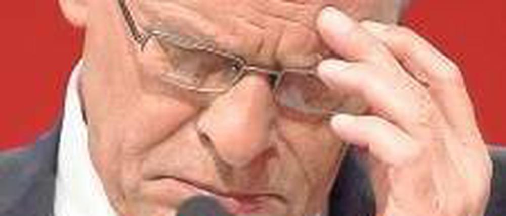Kleine Krise. Huber scheiterte mit dem Versuch, den Vorstand zu verkleinern. Foto: dpa