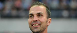 Er freut sich au den Heimatbesuch. Markus Babbel.