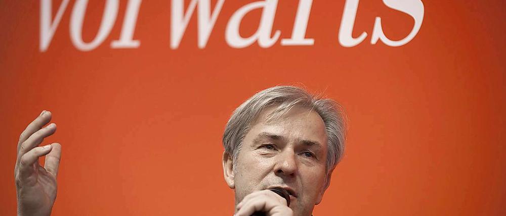 Klaus Wowereit auf der Frankfurter Buchmesse.