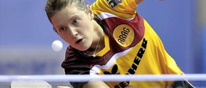 Irene Ivancan war trotz der Finalniederlage hochzufrieden mit ihren Leistungen bei der Tischtennis-EM in Danzig.