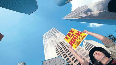 Die Stimmung kippt. Nicht nur an der Wall Street sind die Geldhäuser ins Visier der neuen Protestbewegung geraten. Foto: Reuters