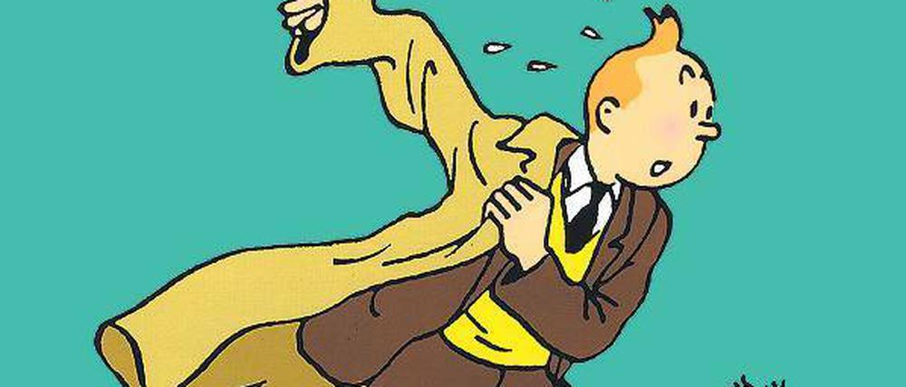 Mann ohne Eigenschaften. Die Figur Tintin ist eine ideale Projektionsfläche für den Leser. Den Helden verschlug es auf seinen Reisen mit seinem treuen Hund nach Südamerika, in den Kongo, nach China und sogar auf den Mond.