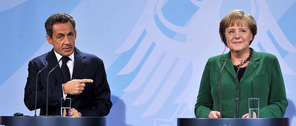 Angela Merkel hat inzwischen die Führungsrolle bei der Eurorettung übernommen. Darüber kann auch nicht der Aktionismus von Nicolas Sarkozy hinwegtäuschen.