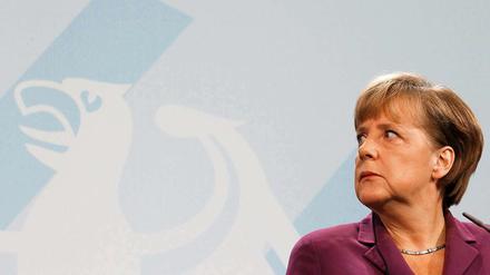 Bundeskanzlerin Angela Merkel ist nicht sonderlich angetan, von der griechischen Idee, ein Referendum über die Sparpläne durchzuführen.