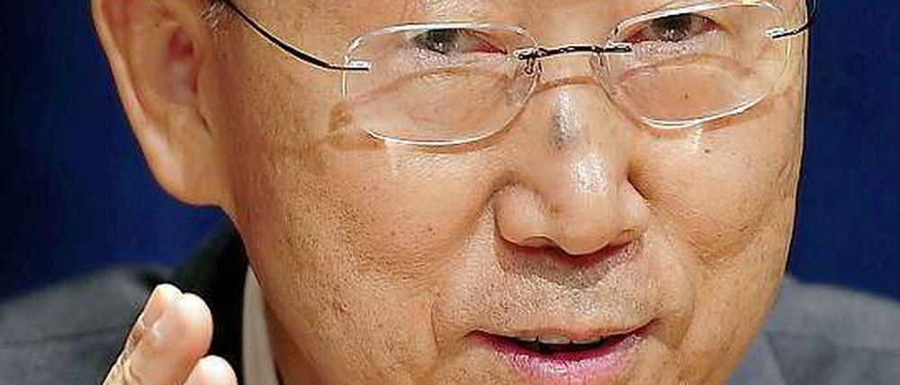 UN-Generalsekretär Ban Ki Moon.
