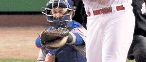 Keulung für die Massen. David Freese war in der Finalserie der entscheidende Mann für die Cardinals. Foto: Reuters