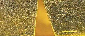 Die Reserve. 3400 Tonnen Gold stehen in der Bilanz der Bundesbank. Foto: dpa