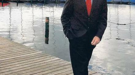 Spaziergang auch am Wannsee? Jochen Schümann, hier noch in Starnberg, will am Sonntag in Berlin triumphieren. Foto: Reuters