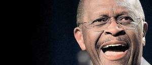 „Sie reichte mir nur bis zum Kinn.“ Herman Cain hat die Vorwürfe im Fernsehen zurückgewiesen. Foto: Scott Olson/Getty Images/AFP